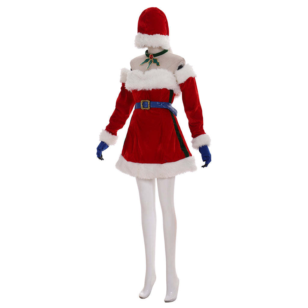 Sexy Miss Fortune Cosplay Costume - Bounty Hunter League of Legends Christmas Dress-Astricos