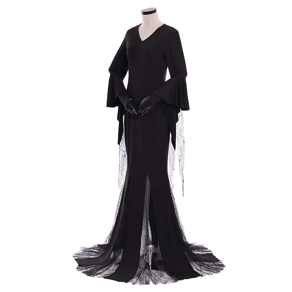 Gothic Ghost Vampire Dress for Women - Elegant Cosplay & Halloween Costume | Astricos-Astricos