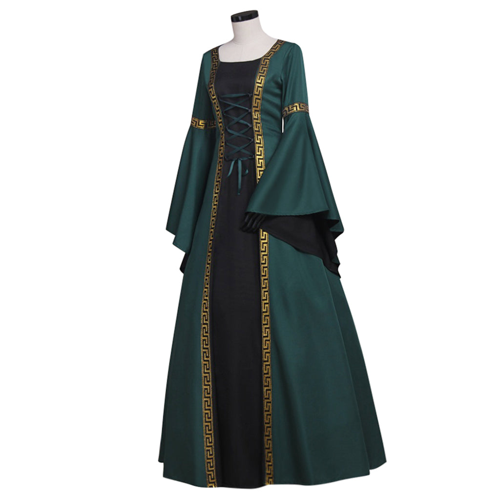 Royal Tudor Regency Princess Costume | Medieval Victorian Masquerade Ball Gown-Astricos