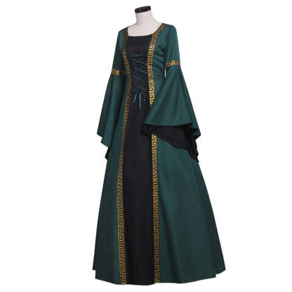 Royal Tudor Regency Princess Costume | Medieval Victorian Masquerade Ball Gown-Astricos