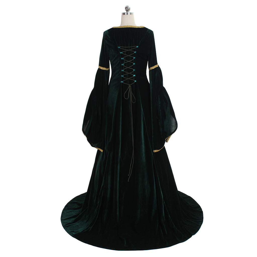 Victorian Medieval Queen Princess Dress - Tudor Baroque Gothic Lolita Costume | Astricos-Astricos