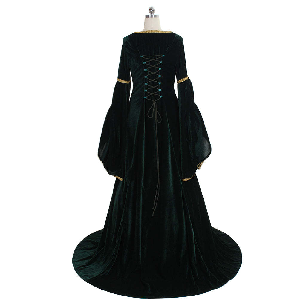 Victorian Medieval Queen Princess Dress - Tudor Baroque Gothic Lolita Costume | Astricos-Astricos
