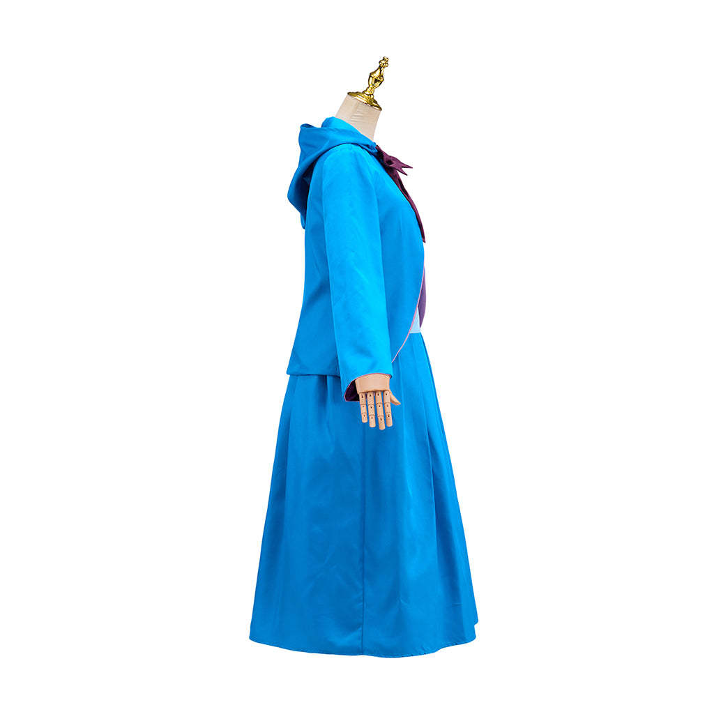 Fairy Godmother Anime Cosplay Costume - Halloween Hooded Cape Outfit-Astricos