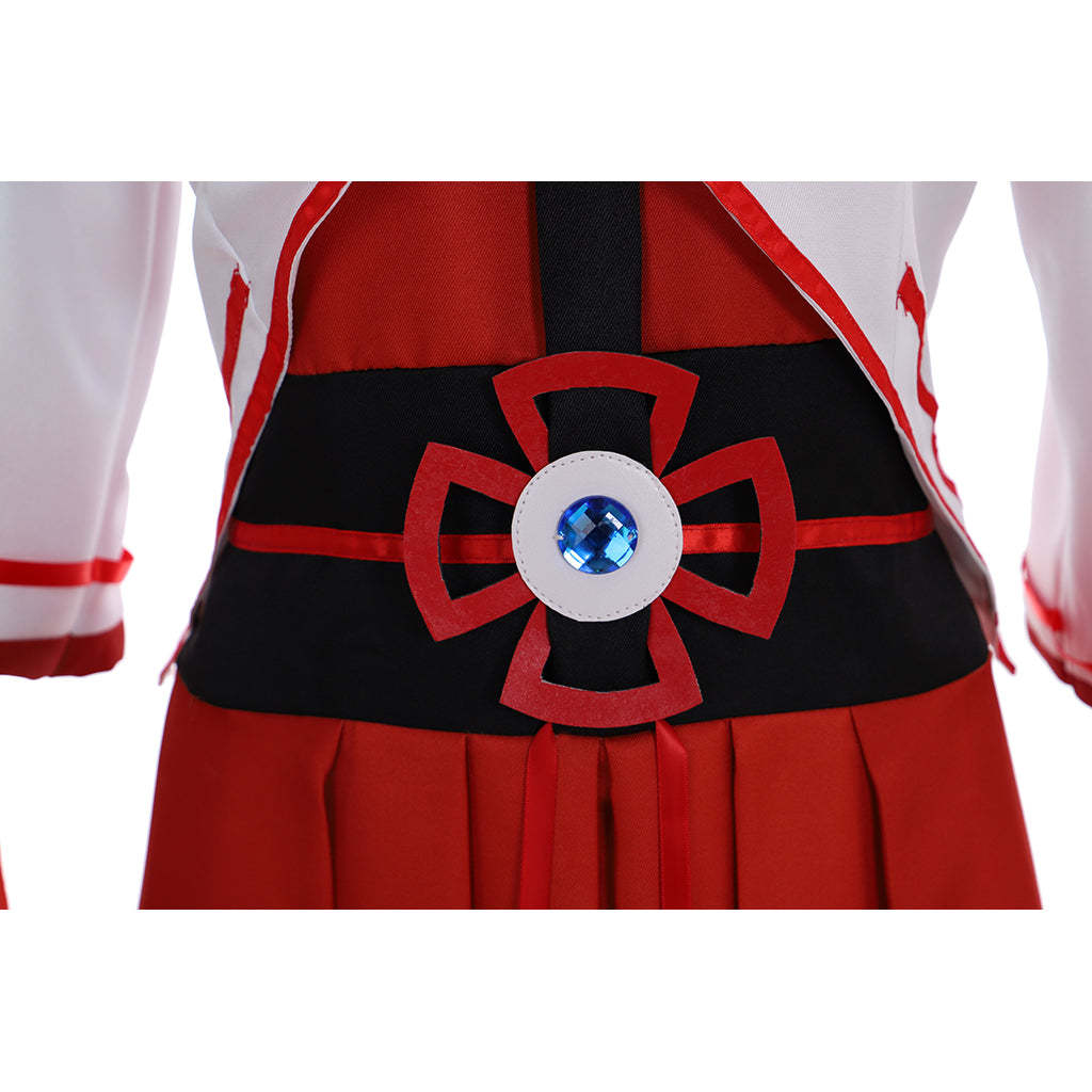 Hyperdimension Neptunia Blanc Cosplay Costume for Adult Women & Girls - Premium Blanc Dress Coat Suit-Astricos