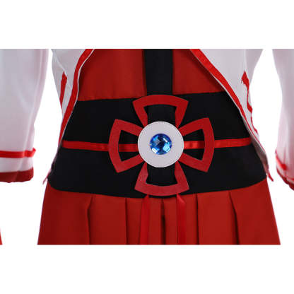 Hyperdimension Neptunia Blanc Cosplay Costume for Adult Women & Girls - Premium Blanc Dress Coat Suit-Astricos