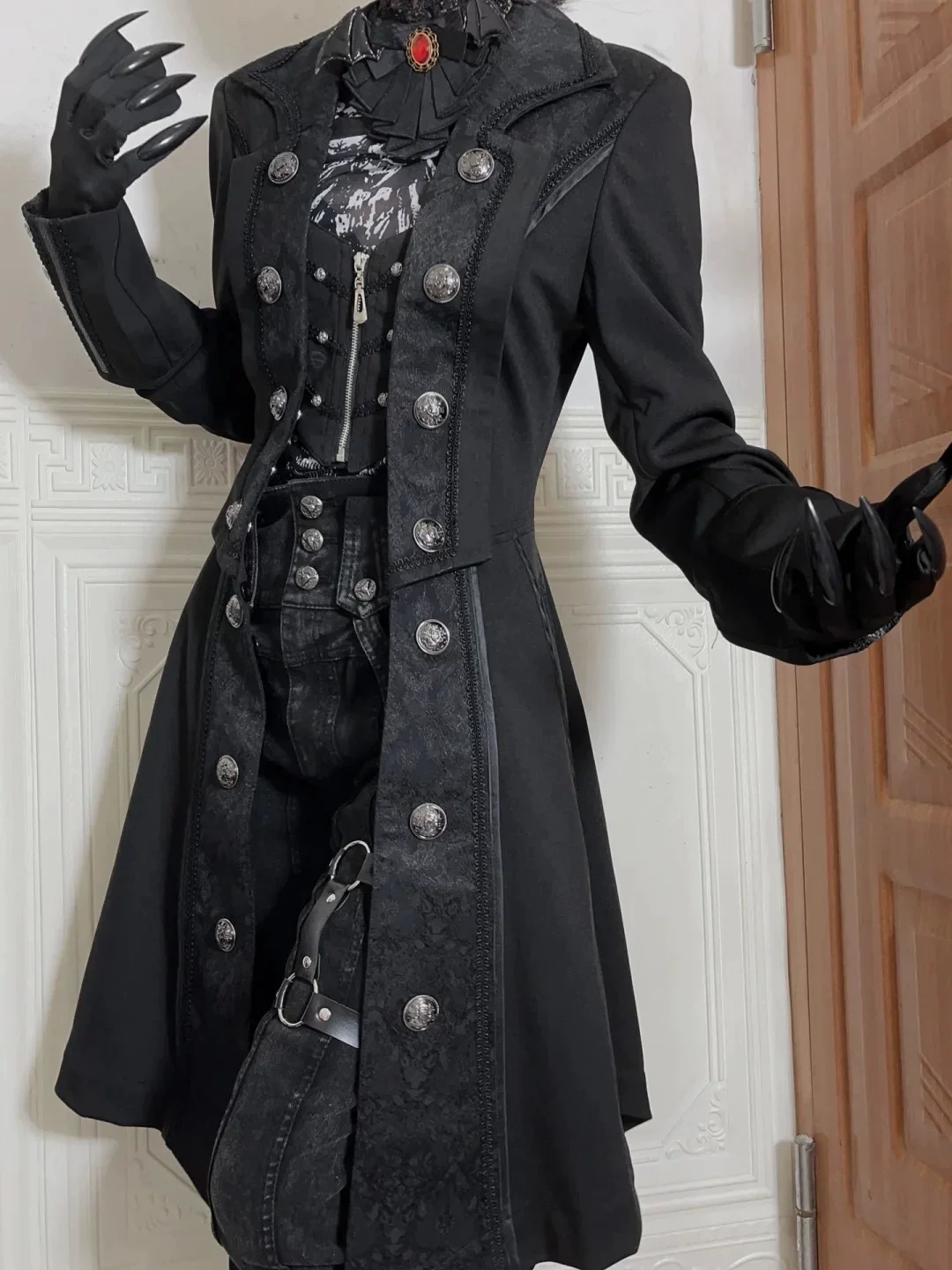 Gothic Lolita Prince Outfit, Custom‑Made for Medieval‑Themed Events