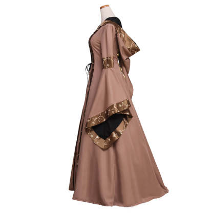 Medieval Retro Dress - Victorian Tudor Spanish Noble Costume for Halloween & Carnival-Astricos