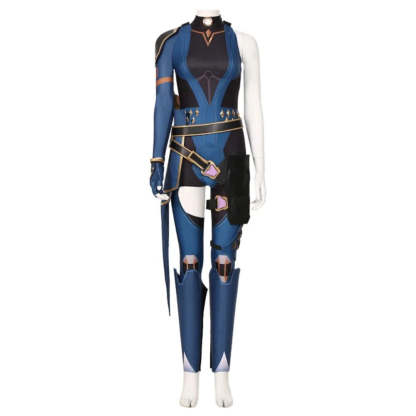 Valorant Reyna Cosplay Costume Jumpsuit Outfit - Perfect for Halloween & Carnival-Astricos