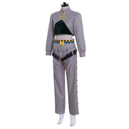 Jojo’s Bizarre Adventure Rohan Kishibe Premium Cosplay Costume | Astricos-Astricos