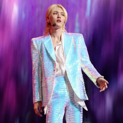 ONER Inspired Sequin Suit Set，Custom‑Made for Stage Performance Shows