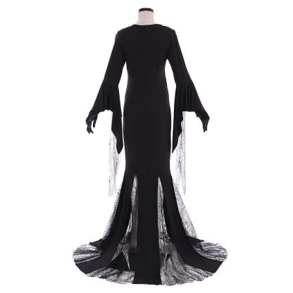 Gothic Ghost Vampire Dress for Women - Elegant Cosplay & Halloween Costume | Astricos-Astricos