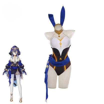 Layla Bunny Girl Costume - Genshin Impact Bunny Suit for Women | Astricos-Astricos