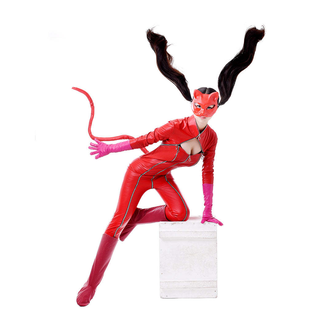 Authentic Persona 5 Ann Takamaki Panther Cosplay Costume - Astricos-Astricos