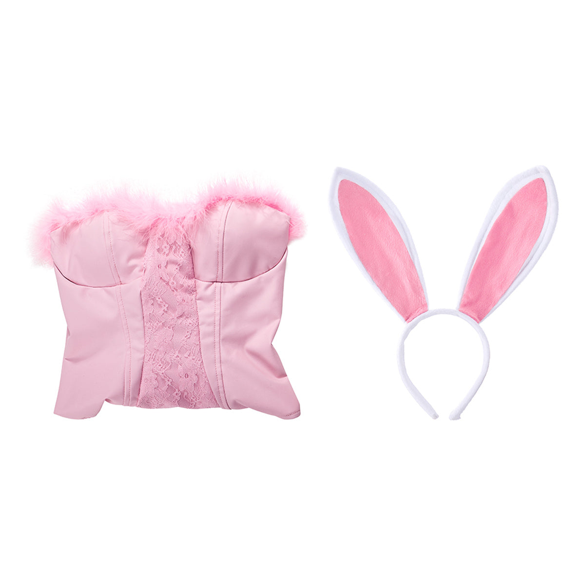 Legally Blonde Pink Bunny Jumpsuit Cosplay Costume – Iconic Elle Woods Outfit-Astricos