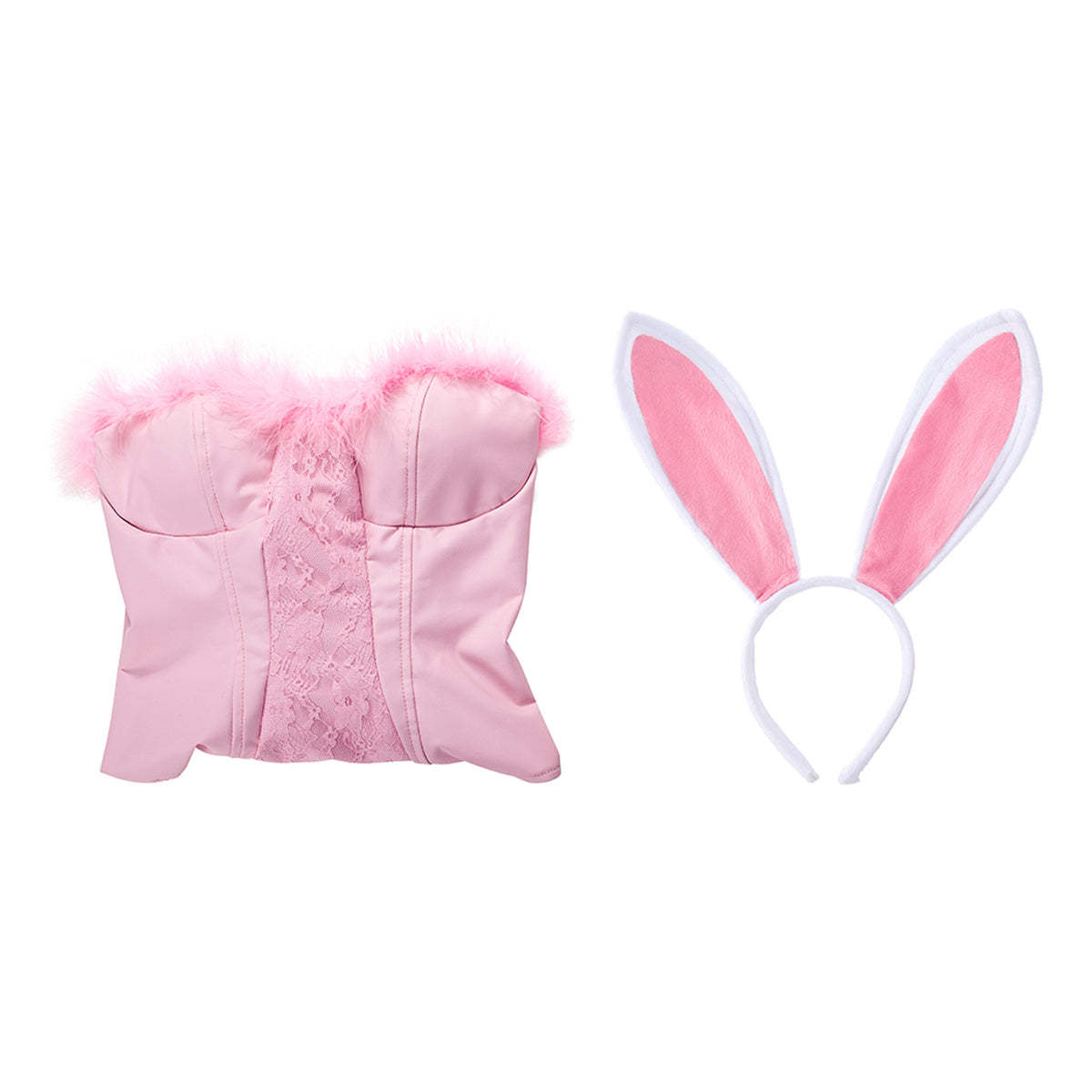 Legally Blonde Pink Bunny Jumpsuit Cosplay Costume – Iconic Elle Woods Outfit-Astricos