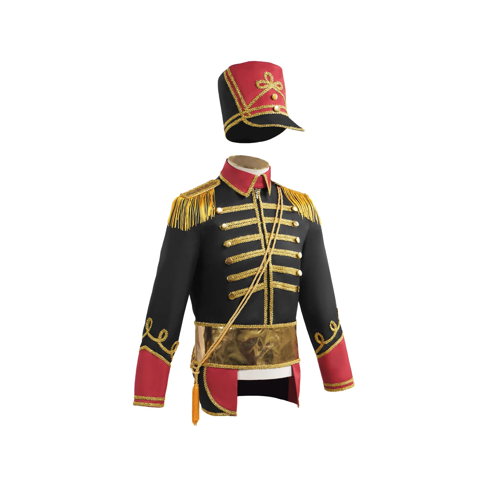 European Marshal Court Jacket with Hat, Custom‑Made for Medieval & Halloween Events