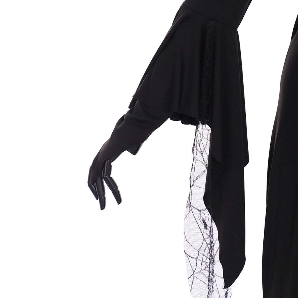 Gothic Ghost Vampire Dress for Women - Elegant Cosplay & Halloween Costume | Astricos-Astricos