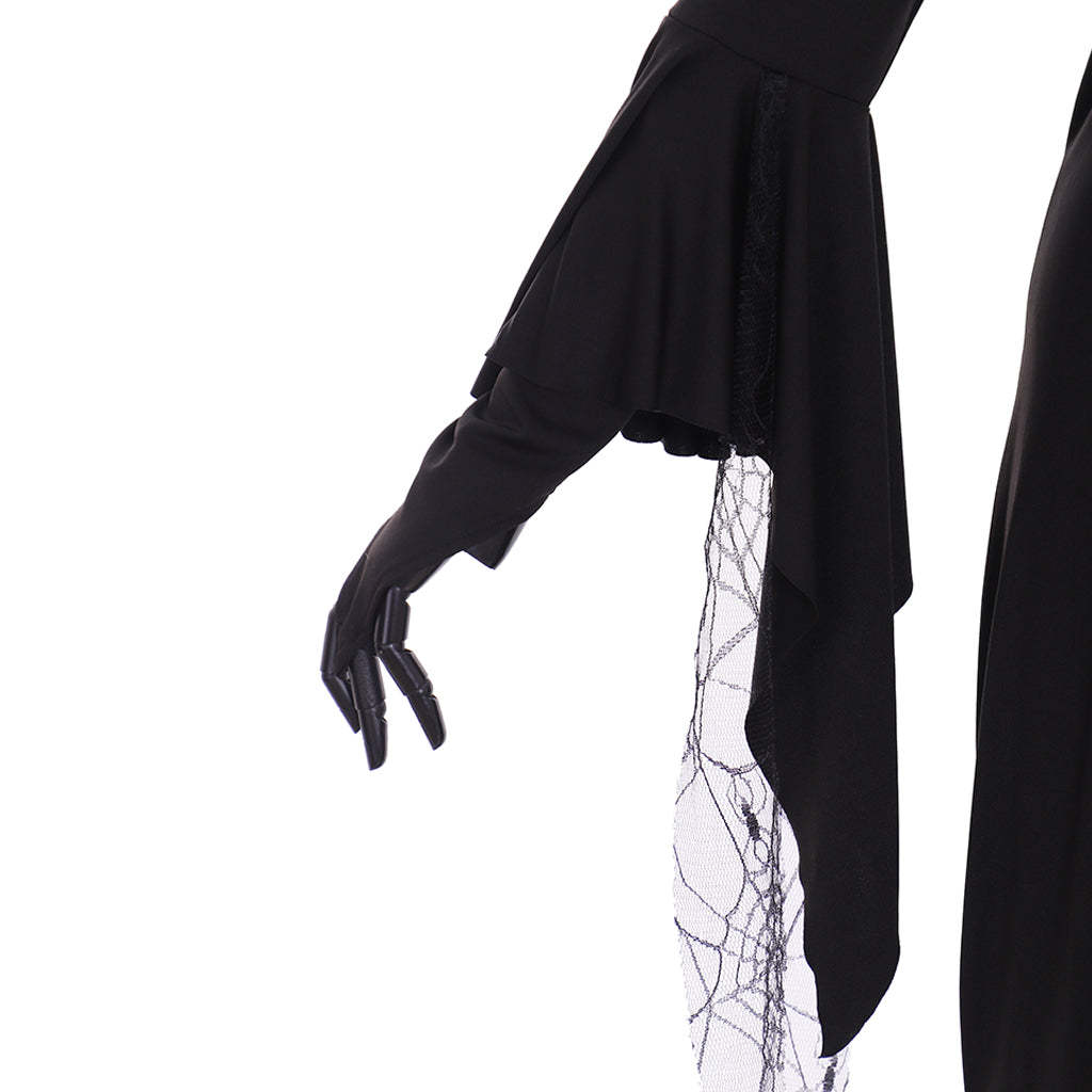 Gothic Ghost Vampire Dress for Women - Elegant Cosplay & Halloween Costume | Astricos-Astricos