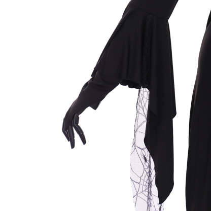 Gothic Ghost Vampire Dress for Women - Elegant Cosplay & Halloween Costume | Astricos-Astricos