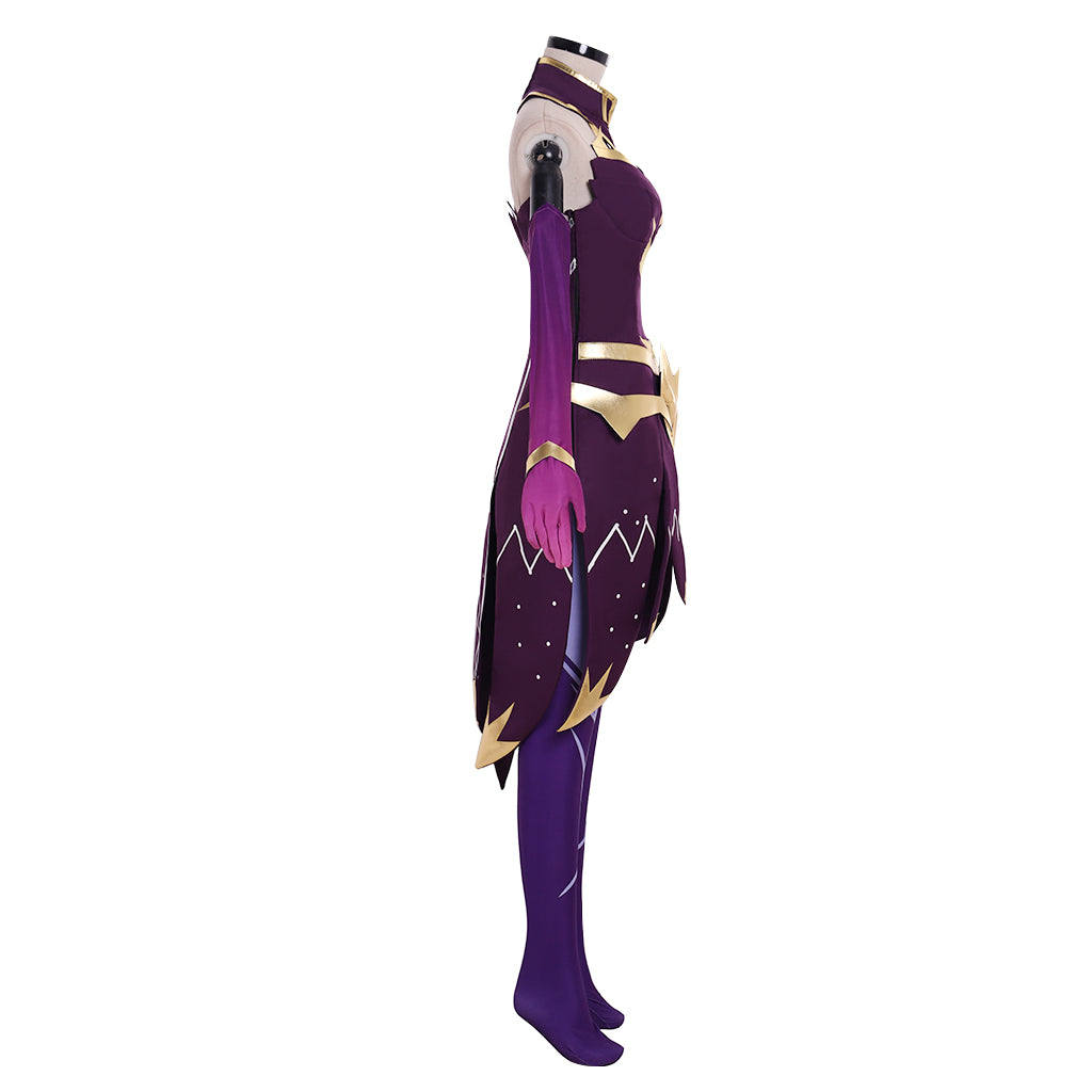Luxanna Crownguard Cosplay Costume - Lady of Luminosity Battle Uniform | Astricos-Astricos