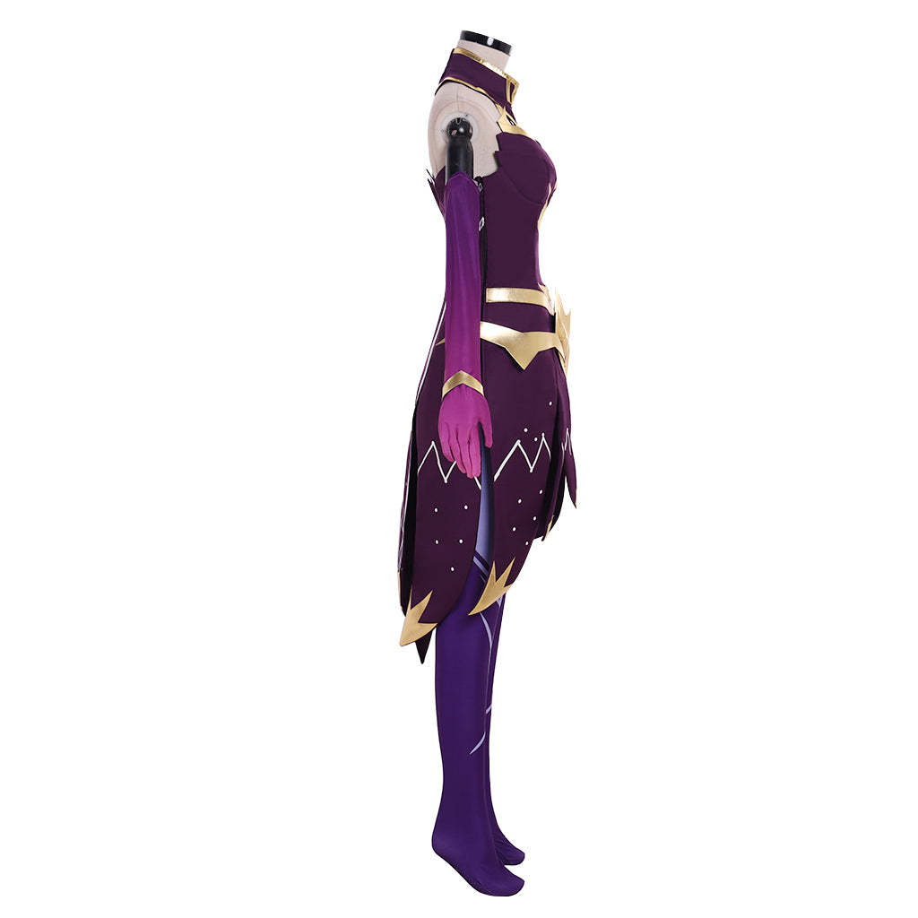 Luxanna Crownguard Cosplay Costume - Lady of Luminosity Battle Uniform | Astricos-Astricos