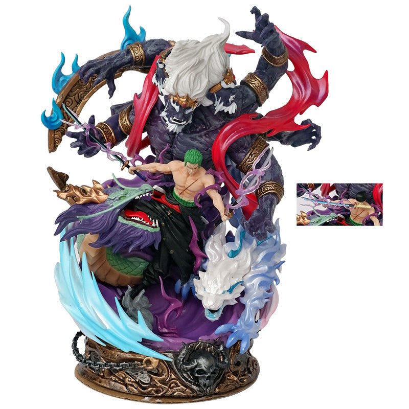 22cm Roronoa Zoro Anime Figure - One Piece Action Figure PVC Statue Toy Decoration - Astricos