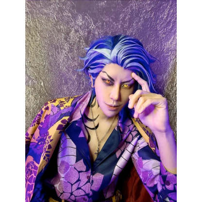 Tokyo Anime Taiju Shiba Cosplay Costume - Snake Design Shirt & Pants for Conventions-Astricos