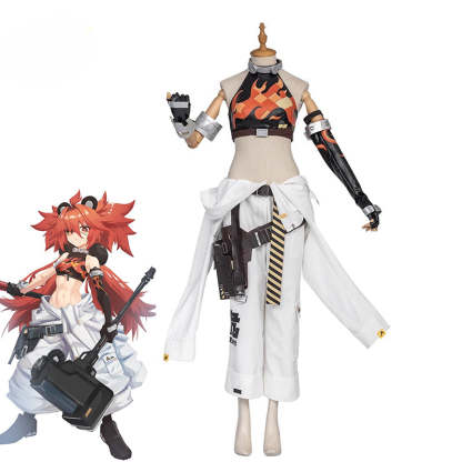 Zenless Zone Zero Koleda Belobog Cosplay Costume - Casual Cargo Pants & Sports Combat Outfit-Astricos