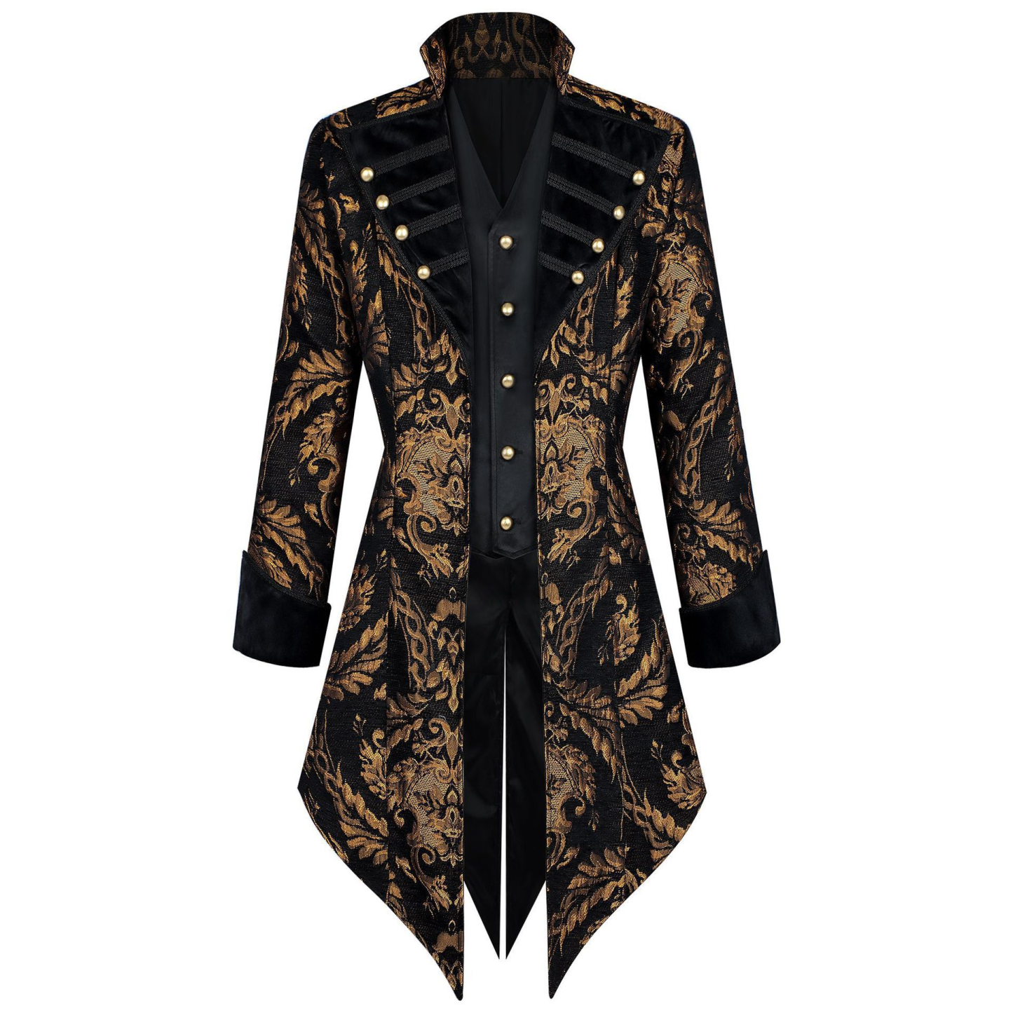 Gothic Victorian Tailcoat Jacket, Custom‑Made for Medieval Themed Events