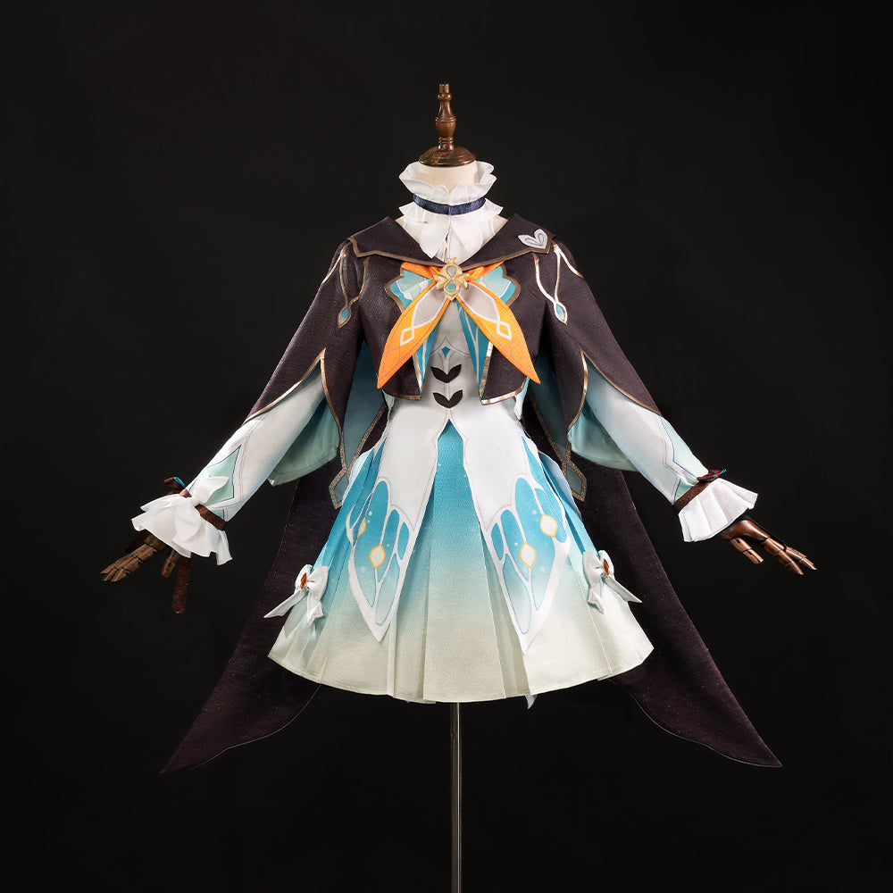Honkai Star Rail Light Bell Cosplay Costume Set - Women’s Halloween & Cosplay Outfit with Wig & Accessories-Astricos