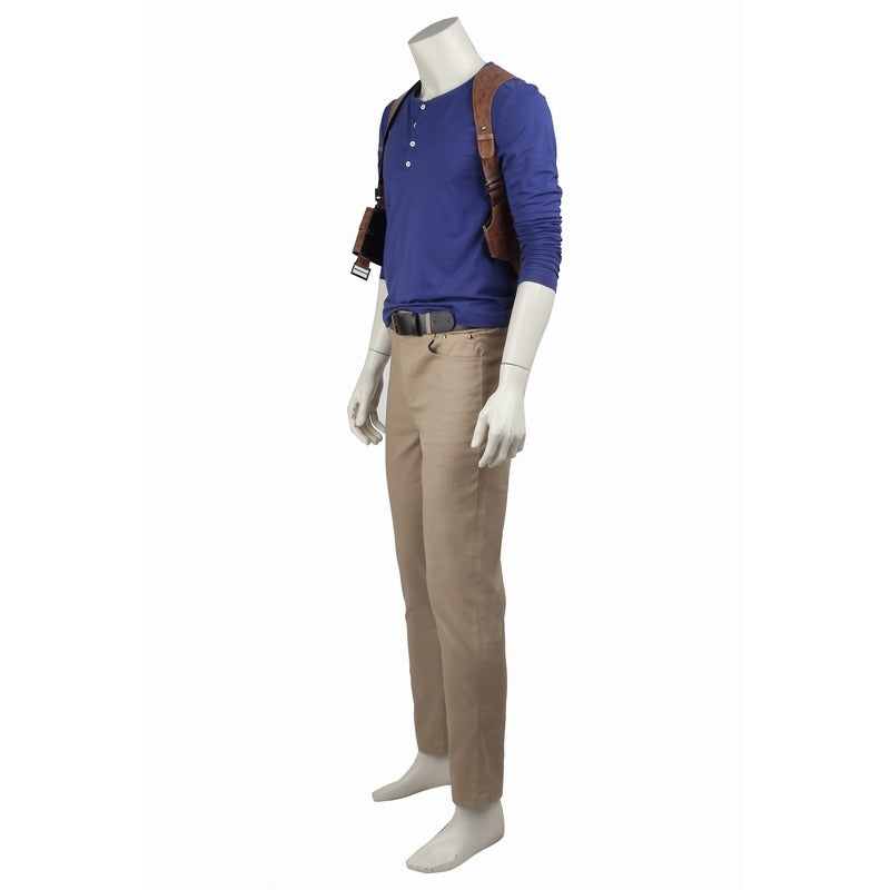 Nathan Drake Deluxe Cosplay Costume - Uncharted 4: A Thief's End Full Set-Astricos