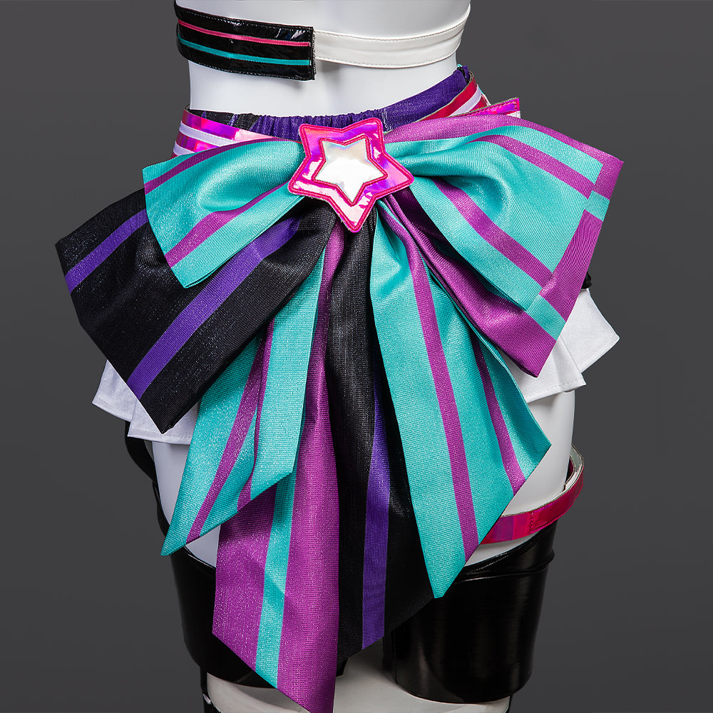 Muse Dash Miku Rin Len Uniform Cosplay Costume | Anime Plus Size Halloween Outfit | Astricos-Astricos