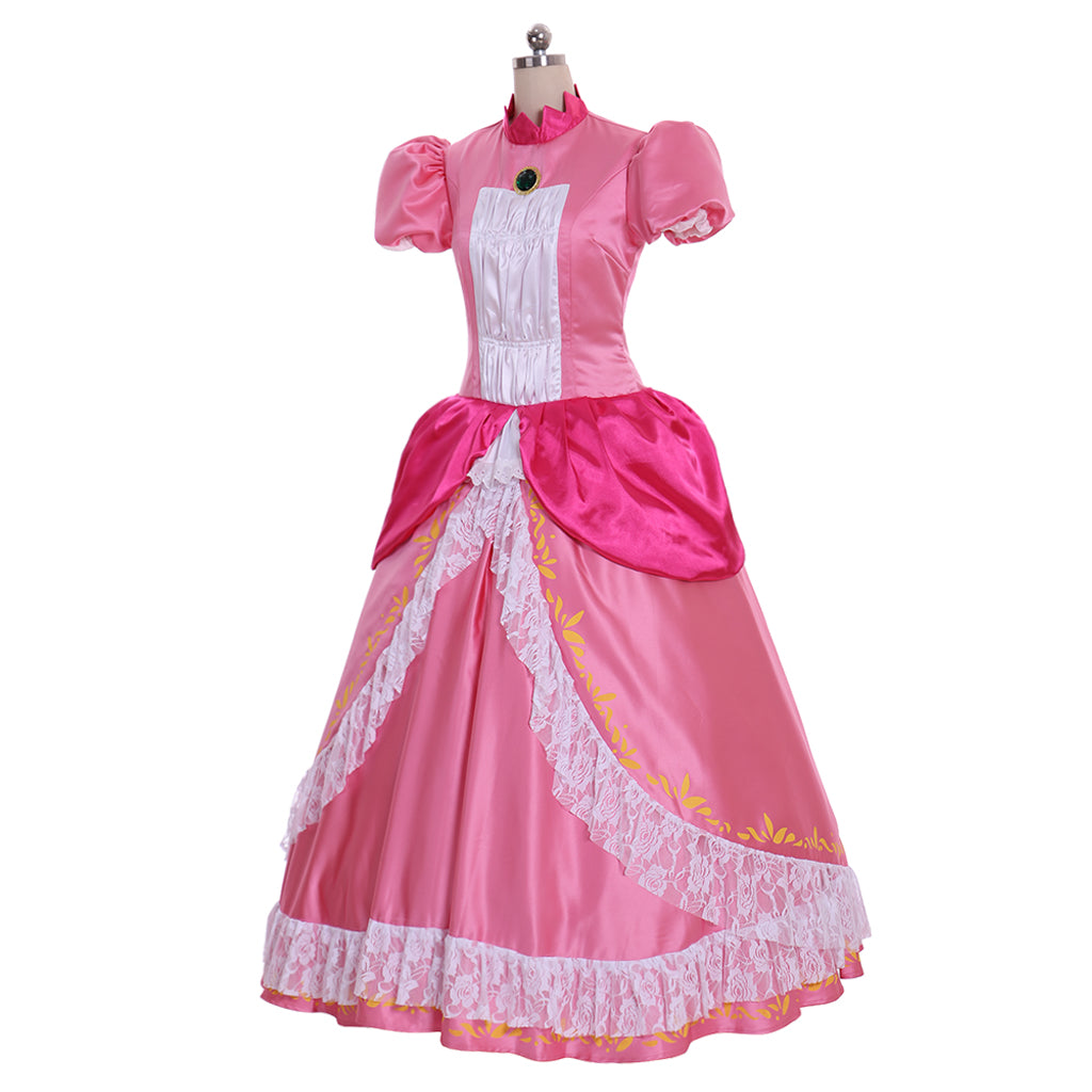 Princess Daisy Cosplay Costume | Peach’s Sister Dress | Astricos-Astricos