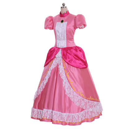 Princess Daisy Cosplay Costume | Peach’s Sister Dress | Astricos-Astricos