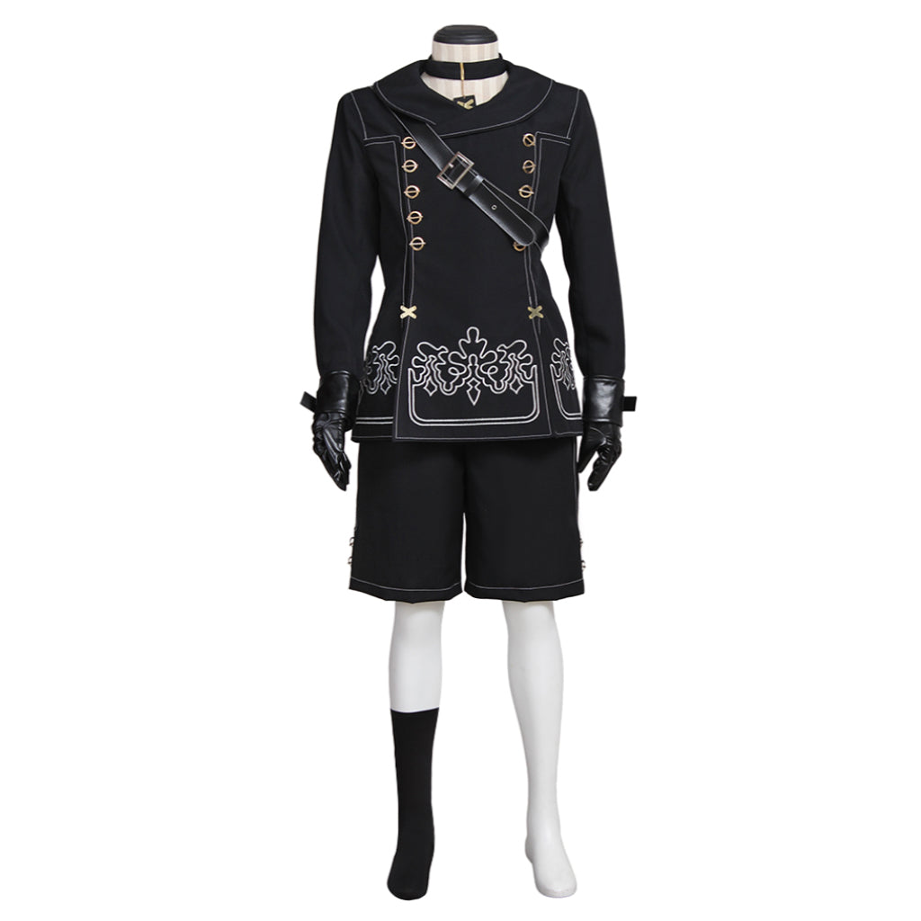 NieR Automata 9S YoRHa No.9 Type S Uniform Full Set Cosplay Costume-Astricos