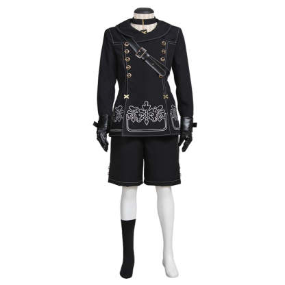 NieR Automata 9S YoRHa No.9 Type S Uniform Full Set Cosplay Costume-Astricos