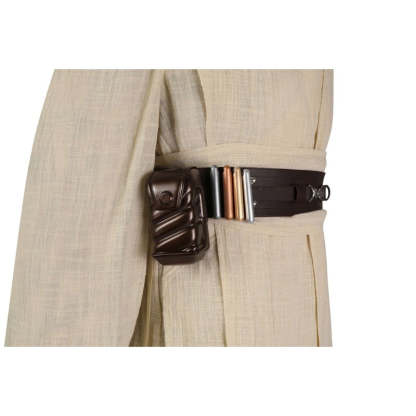 Obi-Wan Kenobi Cosplay Costume Robe Full Set - Perfect for Halloween & Star Wars Parties-Astricos