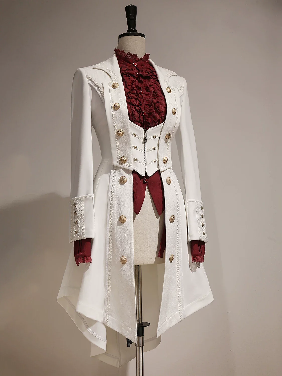 Gothic Lolita Prince Outfit, Custom‑Made for Medieval‑Themed Events