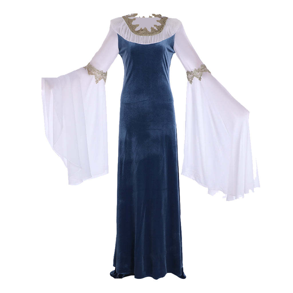 Elegant European Medieval Vampire Cosplay Costume for Women - Perfect for Halloween-Astricos