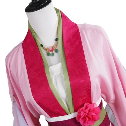 Cat Girl Red Dress Garden Party Cosplay Costume - Anime Character Outfit for Events-Astricos