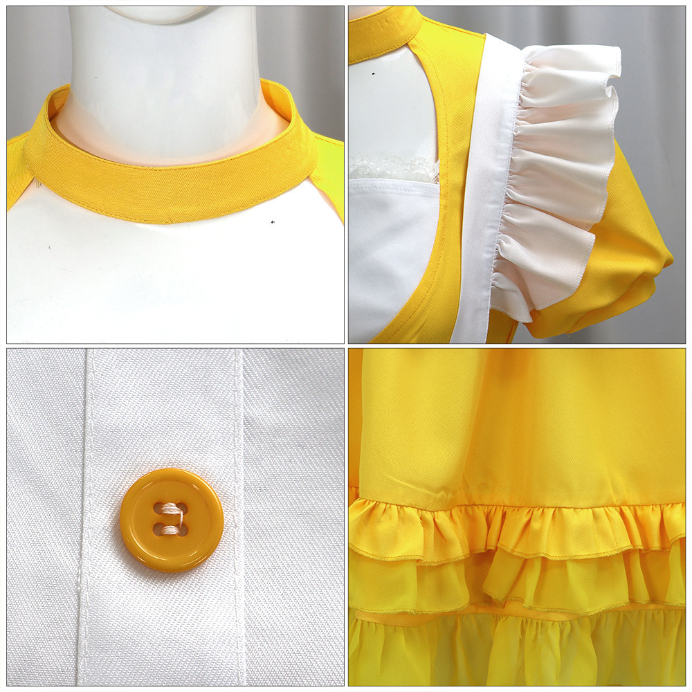 Five Nights at Freddy's Chica Cosplay Costume Custom For Halloween Comic Con