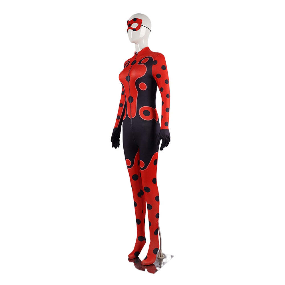 Miraculous Ladybug Season 6 Cosplay Costume - Official Ladybug Jumpsuit for Halloween & Performances
