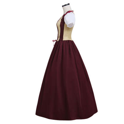 Medieval Victorian Princess Dress - 18th Century Renaissance Royal Court Ball Gown-Astricos