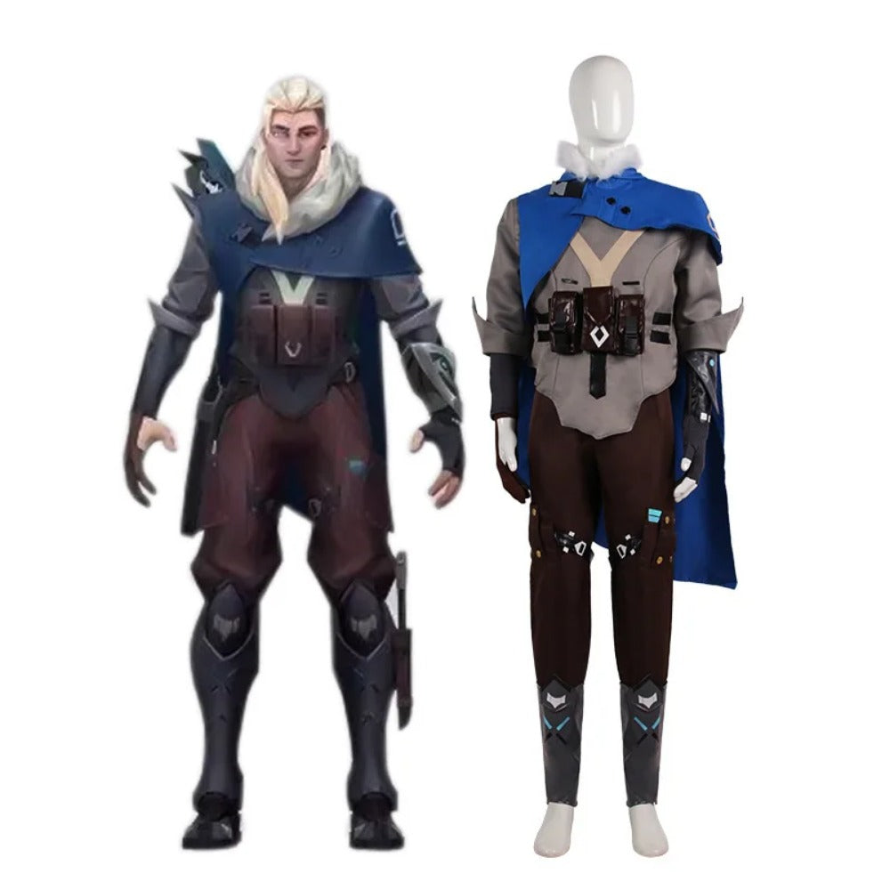 Valorant Sova Cosplay Costume Full Set for Men - Premium Quality Halloween & Carnival Outfit-Astricos