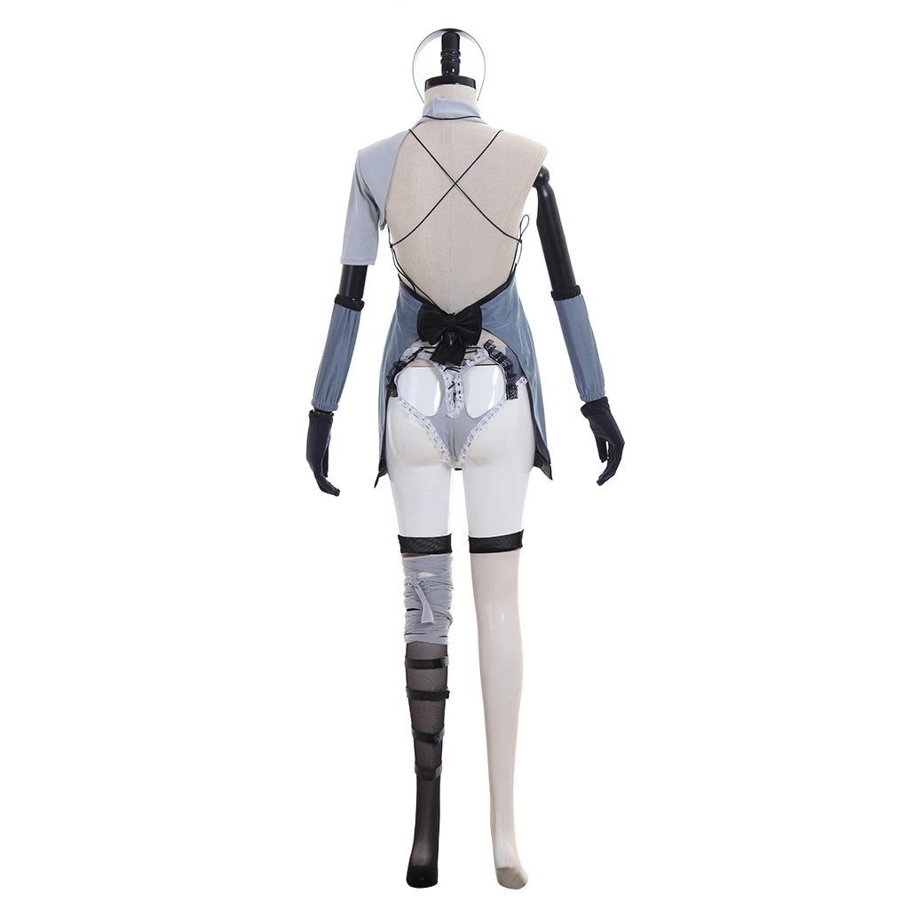 2B NieR Automata Cosplay Costume - Premium Game Character Roleplay Outfit-Astricos
