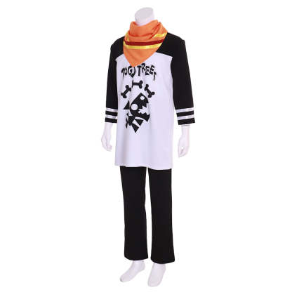 Kingdom Hearts Pence Cosplay Costume Full Set with Scarf | Authentic Game Outfit-Astricos