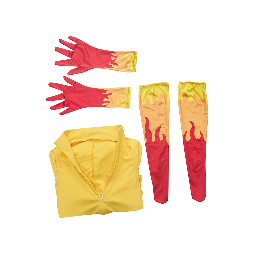 Firestar Cosplay Costume – Amazing Friends Angel Superhero Bodysuit | Astricos-Astricos