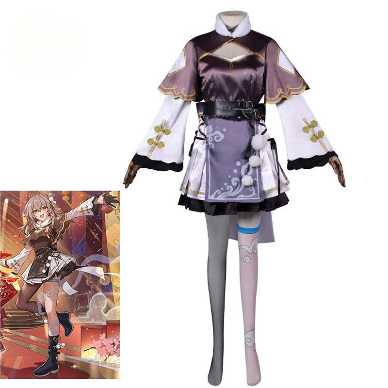 Honkai Star Rail Trailblazer Female Protagonist Cosplay Costume - 2024 Spring Festival Gala Dress-Astricos
