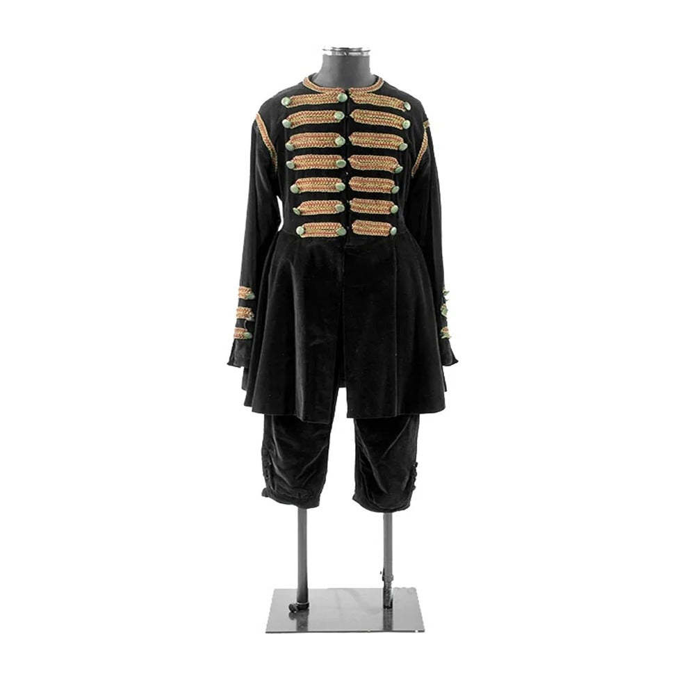 Victorian Hussar Jacket & Vest Costume - Steampunk Civil War Gothic Uniform for Cosplay & Theater-Astricos