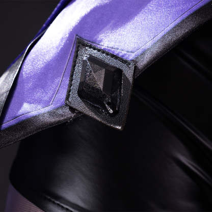 Honkai Star Rail Black Swan Cosplay Costume - Purple Dress & Wig Set | Astricos-Astricos